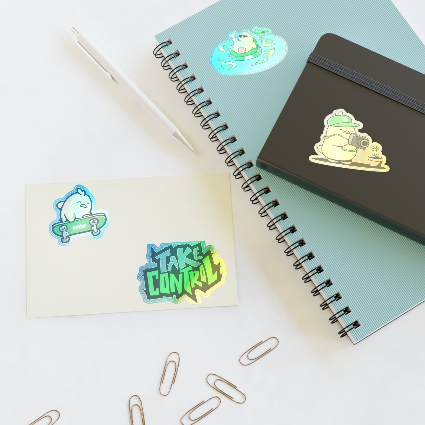 Ente Fam Sticker Sheet - Pack 2