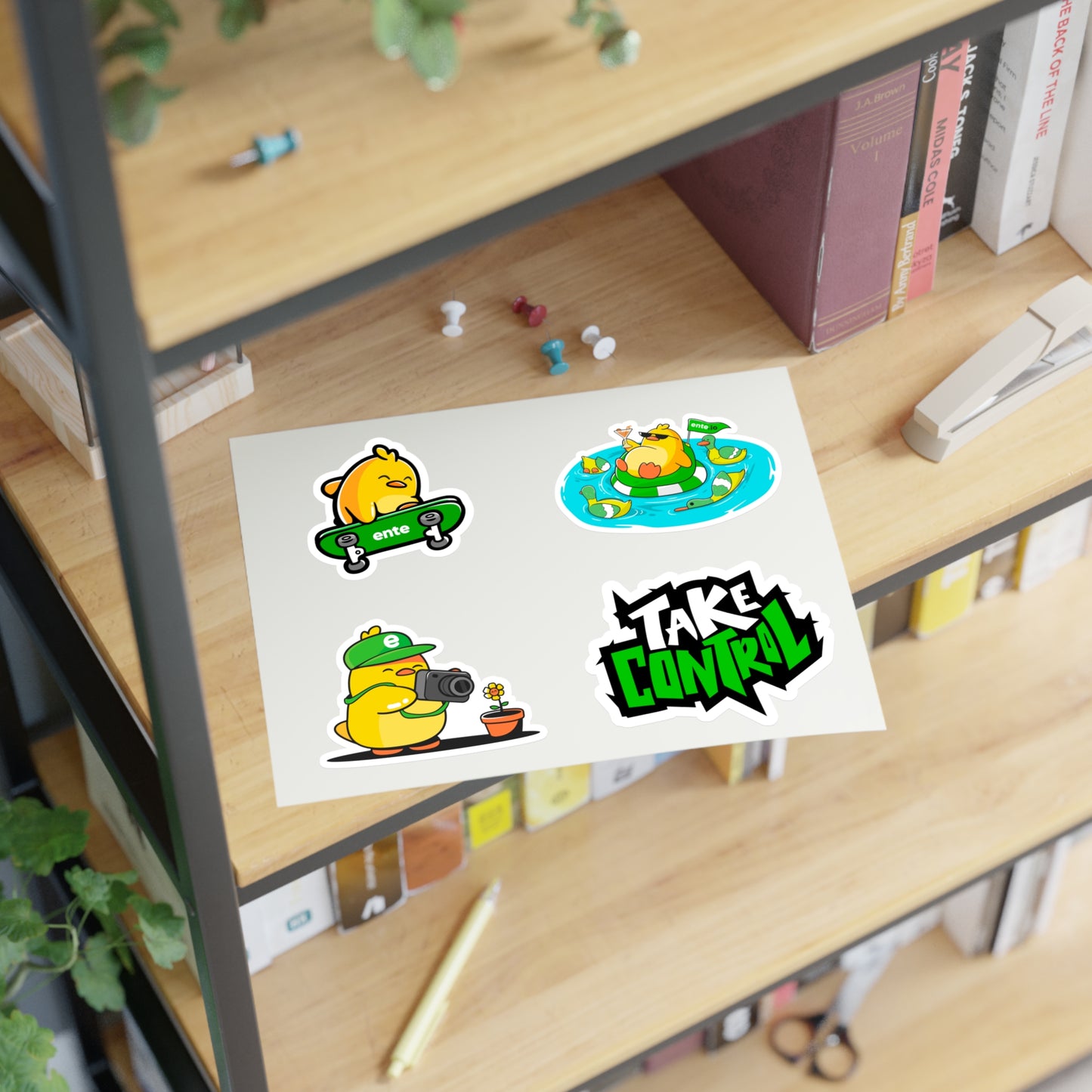 Ente Fam Sticker Sheet - Pack 2