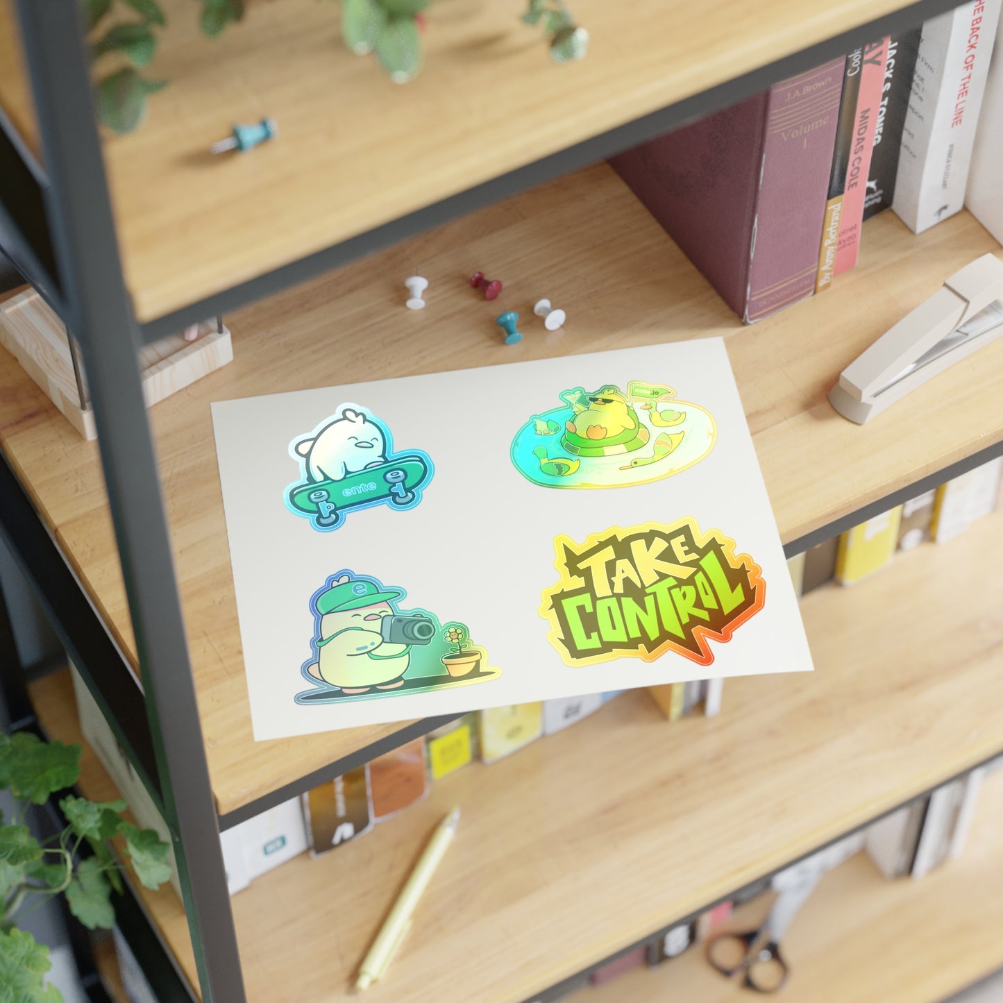 Ente Fam Sticker Sheet - Pack 2