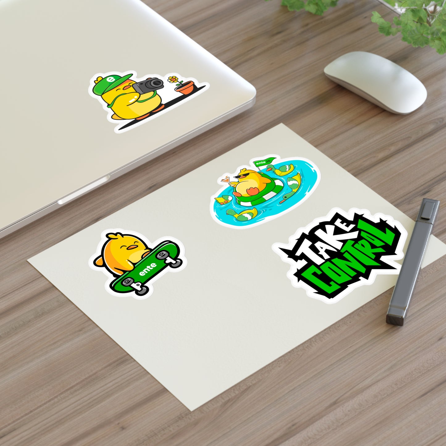 Ente Fam Sticker Sheet - Pack 2