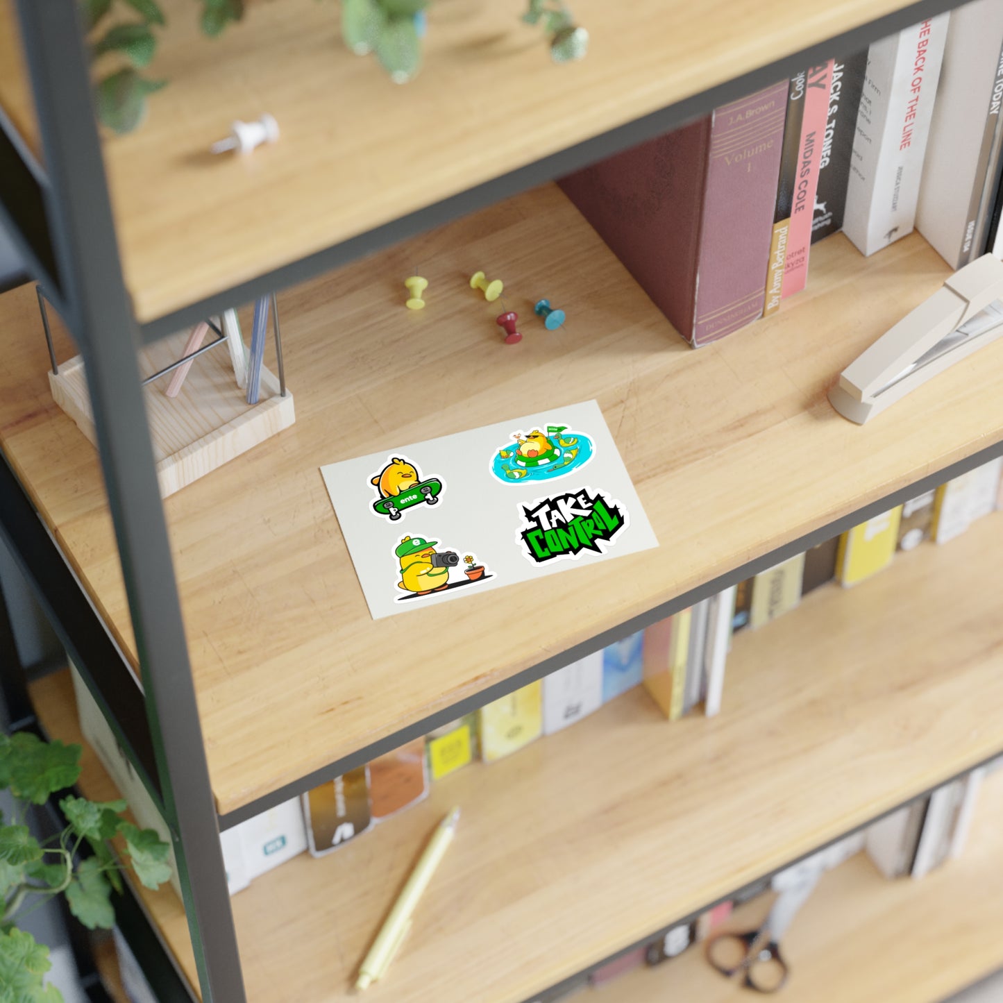 Ente Fam Sticker Sheet - Pack 2